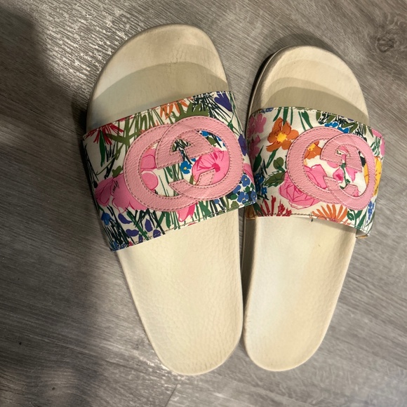 Gucci Ken Scott Pool Slides - Picture 1 of 3